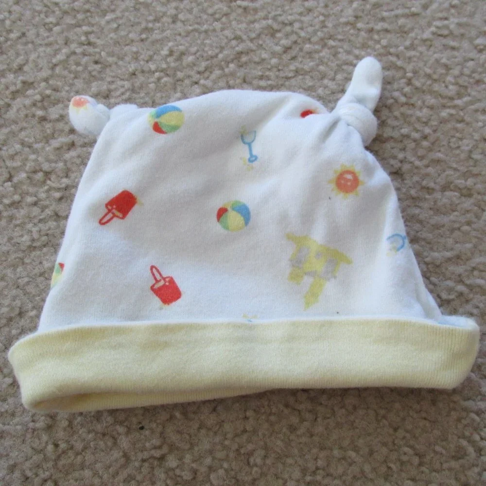 Pullover Baby Hat‎ Beanie Bundle Boys Size Infant Multicolor Caps Lot Of 3